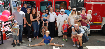 Community supports NFD on first annual Firemen's Appreciation Day